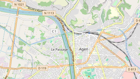 Carte de localisation de l'évènement