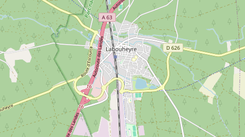 Carte de localisation de l'évènement