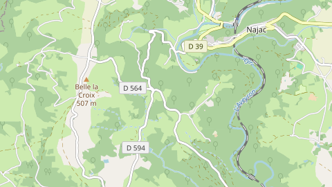 Carte de localisation de l'évènement