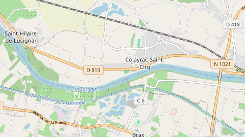 Carte de localisation de l'évènement