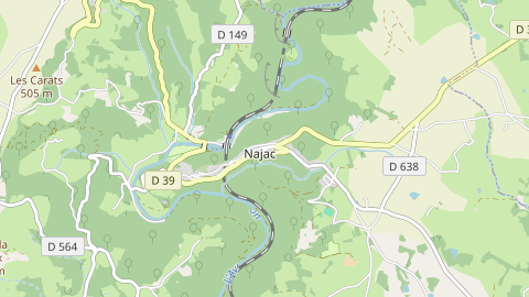 Carte de localisation de l'évènement