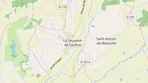 Carte de localisation de l'évènement