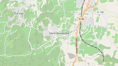 Carte de localisation de l'évènement