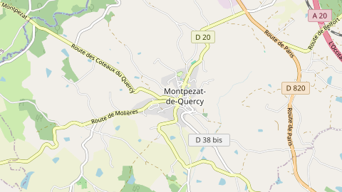 Carte de localisation de l'évènement