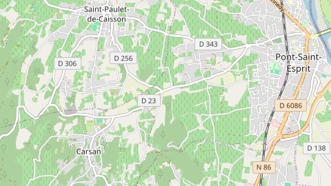 Carte de localisation de l'évènement
