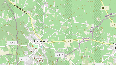 Carte de localisation de l'évènement