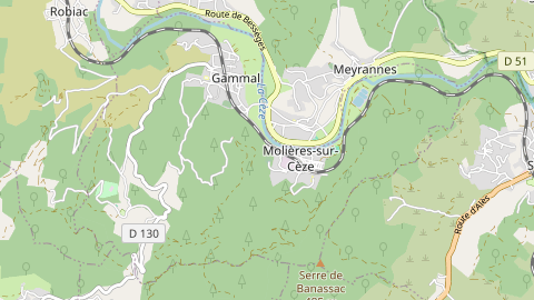 Carte de localisation de l'évènement