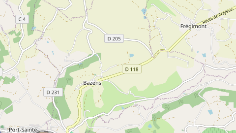 Carte de localisation de l'évènement