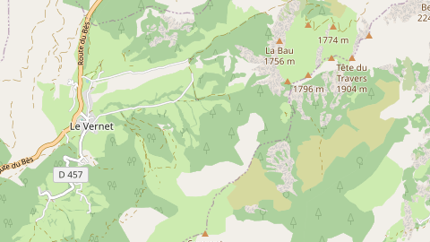 Carte de localisation de l'évènement