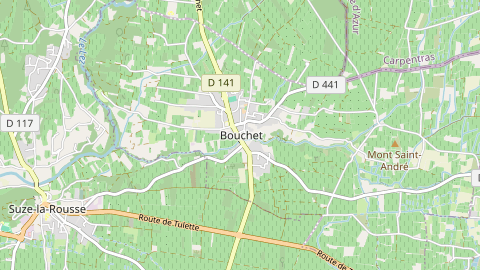 Carte de localisation de l'évènement