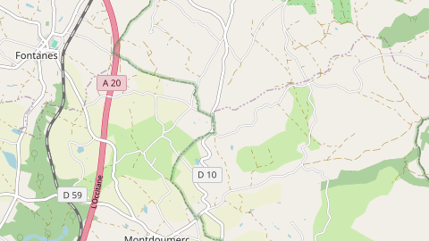Carte de localisation de l'évènement