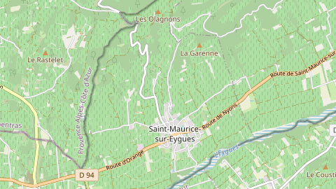 Carte de localisation de l'évènement