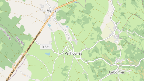 Carte de localisation de l'évènement