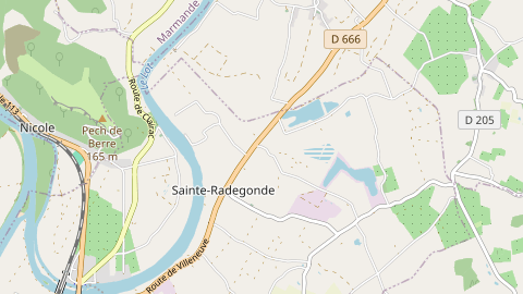Carte de localisation de l'évènement