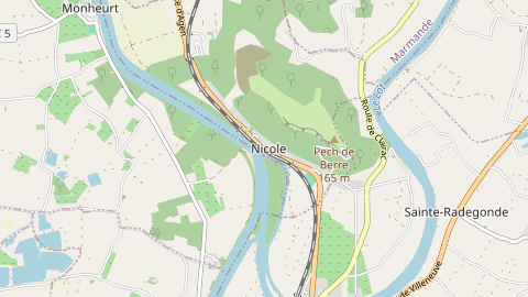 Carte de localisation de l'évènement
