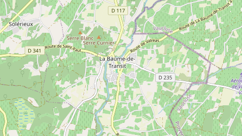 Carte de localisation de l'évènement