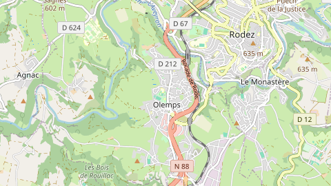 Carte de localisation de l'évènement