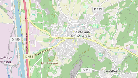 Carte de localisation de l'évènement