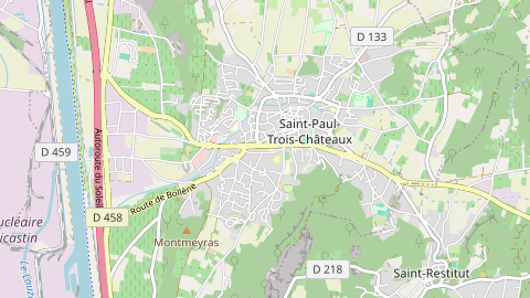 Carte de localisation de l'évènement