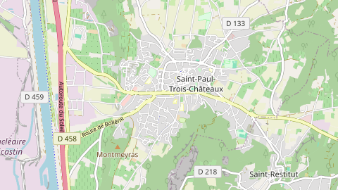 Carte de localisation de l'évènement