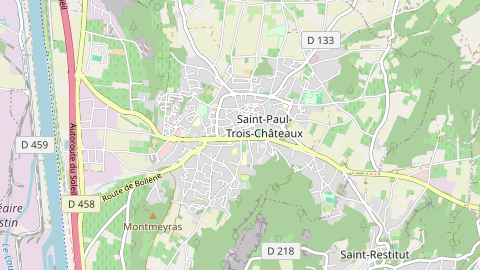 Carte de localisation de l'évènement