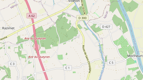 Carte de localisation de l'évènement