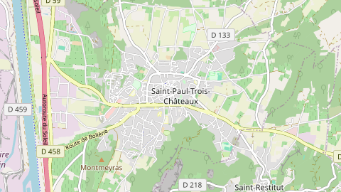 Carte de localisation de l'évènement