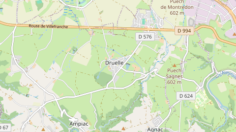 Carte de localisation de l'évènement