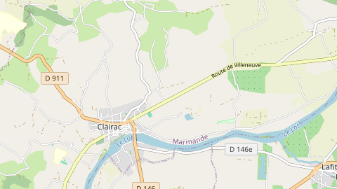 Carte de localisation de l'évènement