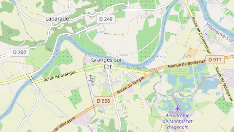 Carte de localisation de l'évènement