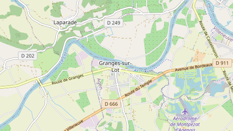 Carte de localisation de l'évènement
