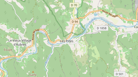 Carte de localisation de l'évènement