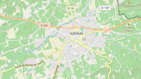 Carte de localisation de l'évènement
