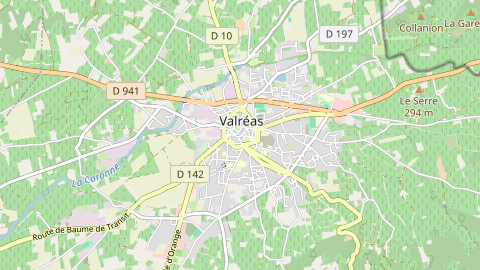 Carte de localisation de l'évènement