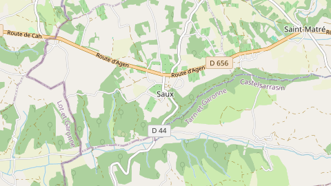 Carte de localisation de l'évènement