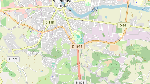 Carte de localisation de l'évènement