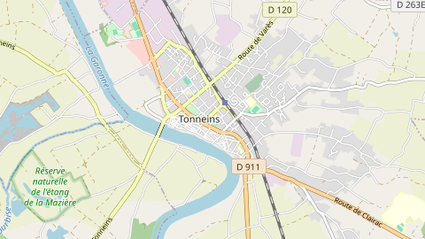 Carte de localisation de l'évènement