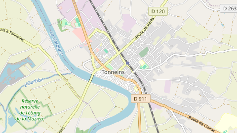 Carte de localisation de l'évènement