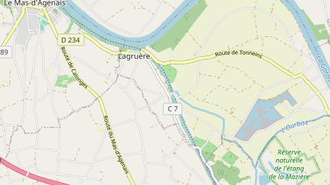 Carte de localisation de l'évènement