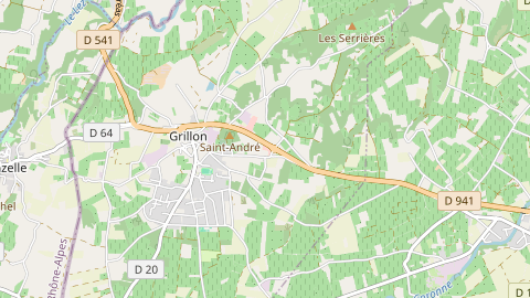 Carte de localisation de l'évènement