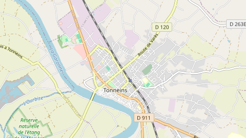 Carte de localisation de l'évènement