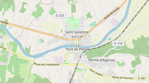 Carte de localisation de l'évènement