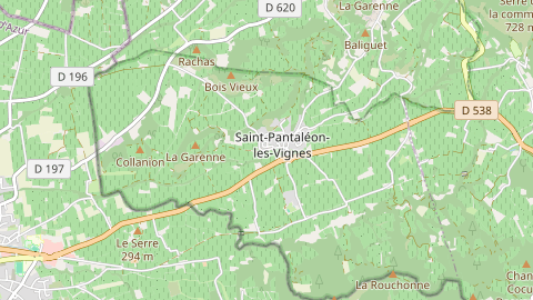 Carte de localisation de l'évènement