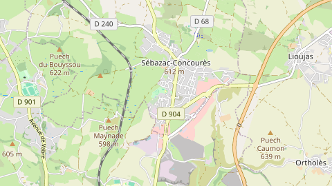 Carte de localisation de l'évènement