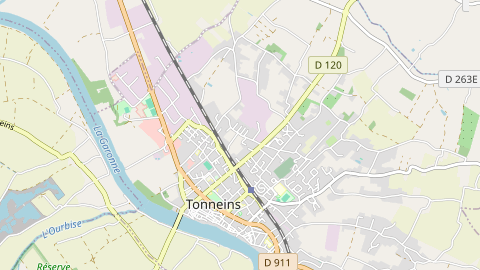 Carte de localisation de l'évènement