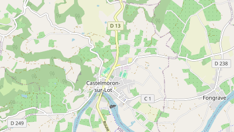 Carte de localisation de l'évènement