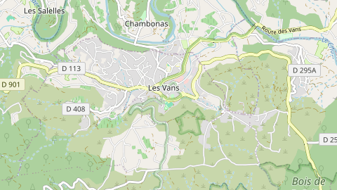 Carte de localisation de l'évènement