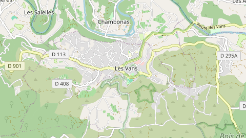 Carte de localisation de l'évènement