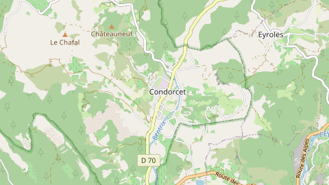 Carte de localisation de l'évènement