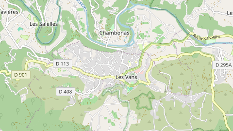 Carte de localisation de l'évènement